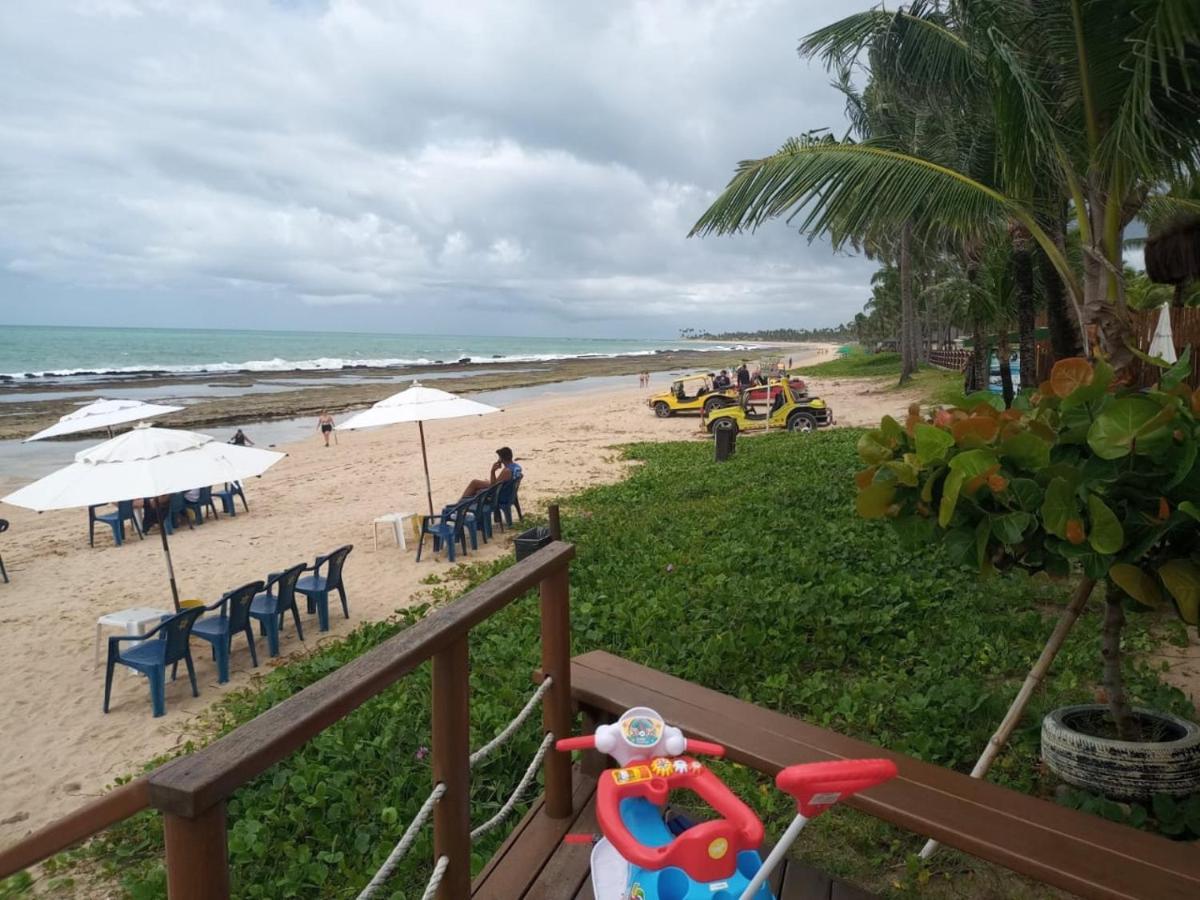 Estudio Marulhos, Varanda Com Vista De Mar E Parque Aquatico, A Beira-Mar Mar De Muro Alto, Com Wi-Fi, Restaurante, Estacionamento E A 10' De Pôrto das Galinhas Dış mekan fotoğraf